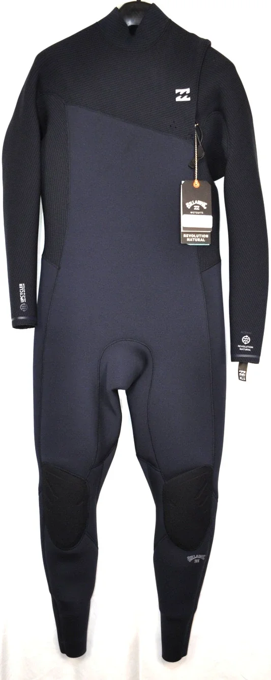 Billabong Revolution Natural Zipperless 4/3 Full Wetsuit Size XLS NEW With Tags